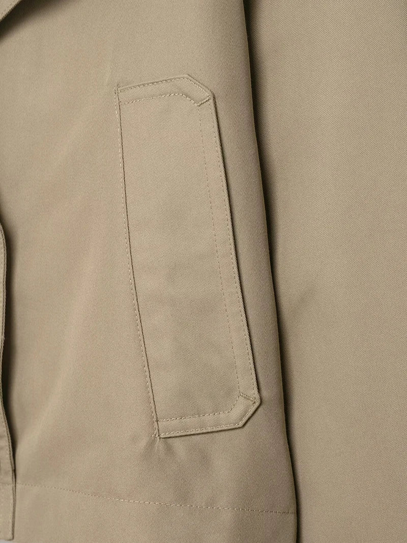 מעיל טרנץ' קצר דגם לור