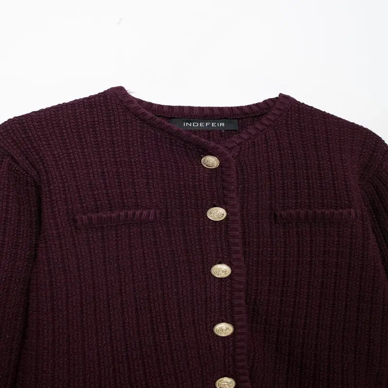 קרדיגן דגם אולין